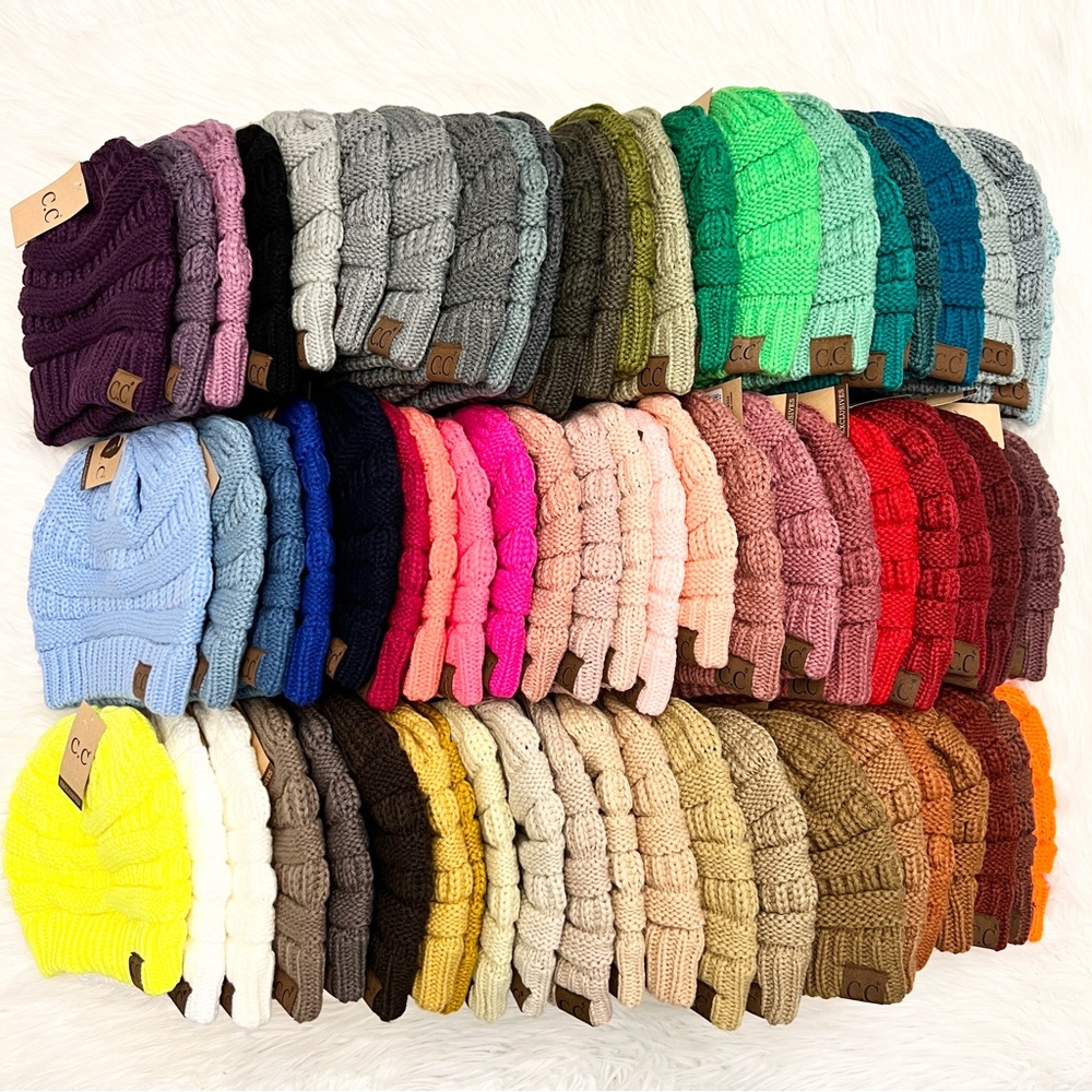 C.C Classic Beanies for Adults, CC Beanies, CC Winter Beanie, CC Winter Hat